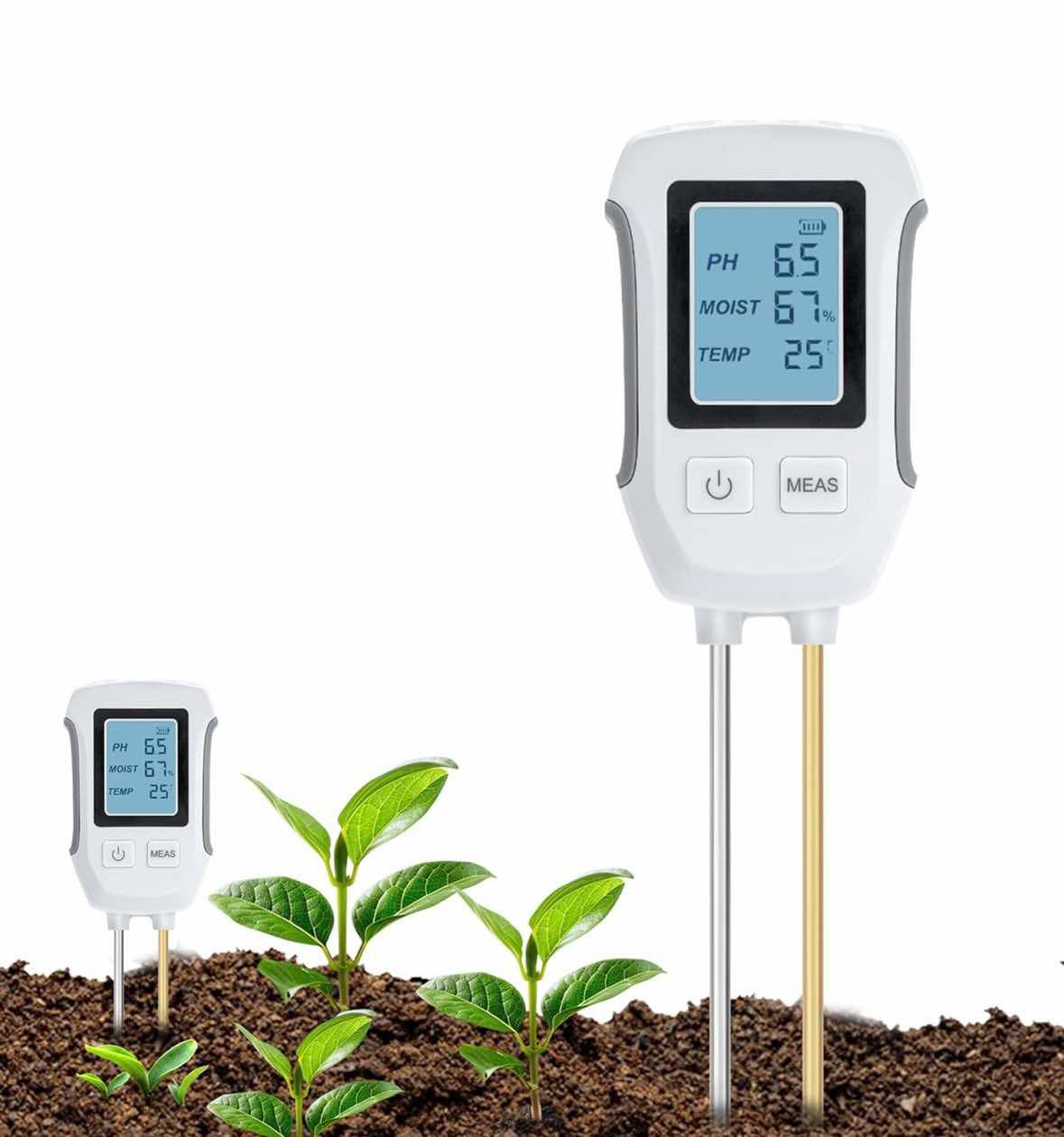 Prob for pH, Temperature, and Moisture